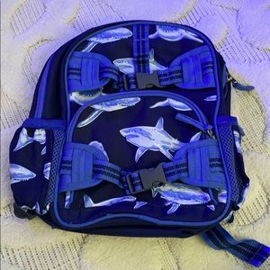 Pottery Barn Kids Mini Shark Backpack